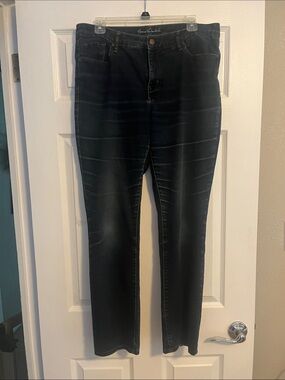 Gloria Vanderbilt Skinny Stretch Jeans - Black